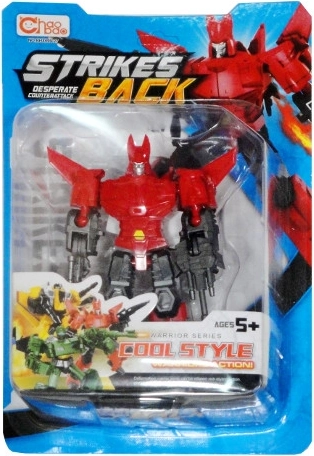 Plastični transformirajući robot za djecu