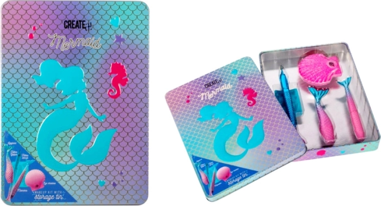 Create It! Mermaid kasetica s make-upom