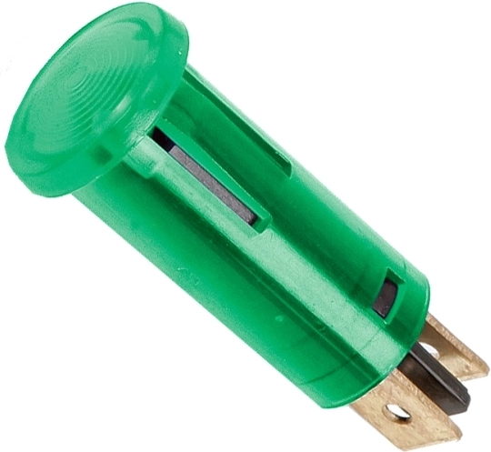 Green Indicator Light 12 V DC