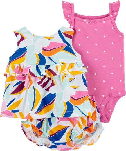 Carter's 3-dijelni set za bebe Multi Floral