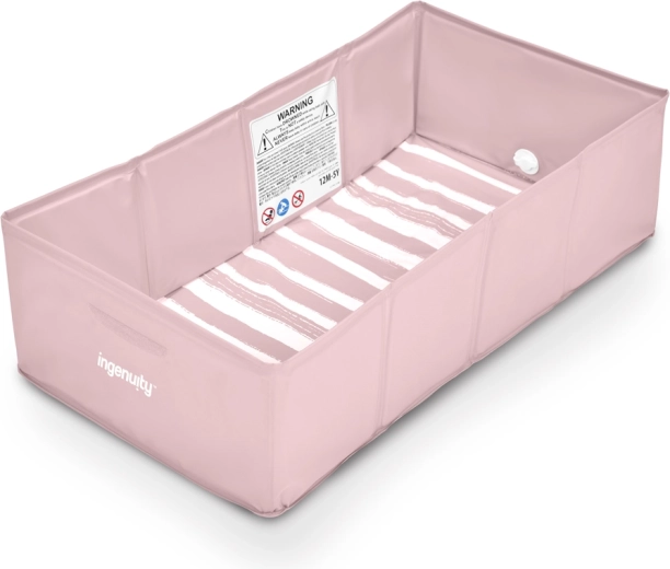 Ingenuity Tuckaway Folding Travel Tub, Pink