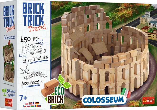 Konstruktor TREFL BRICK TRICK Travel Kolosej XL (450 dijelova)