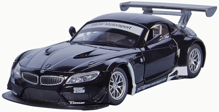 Metalni model BMW Z4 GT3 1:32 sa svjetlima i zvukovima
