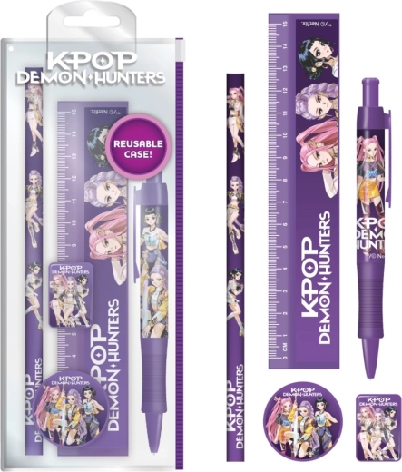 K-pop Demon Hunters školski set