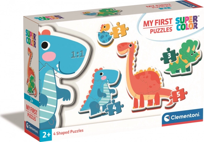 Clementoni moje prva puzzle dinosauri 4u1