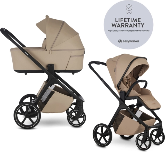 Kombinirana dječja kolica Easywalker Zoey Go sand taupe
