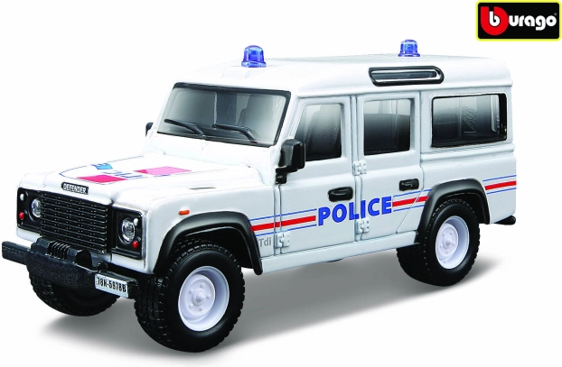 Bburago Land Rover Defender 110 Emergency Force 1:50 metalni model