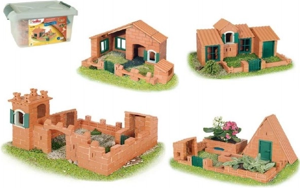 Konstrukcijski set Teifoc Kućica Raul II 280 kom u plastičnoj kutiji 41x19x30 cm