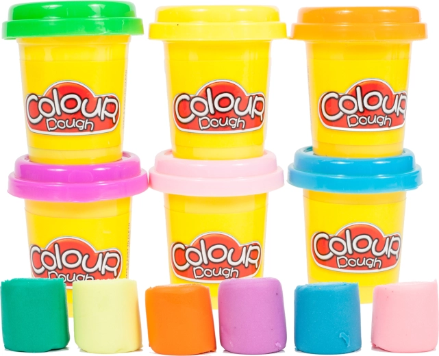 Plastelin u tubi, set 6 boja