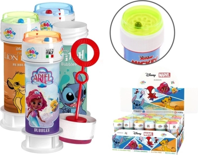 Disney Marvel mjehurići od sapunice 60 ml display 36 komada