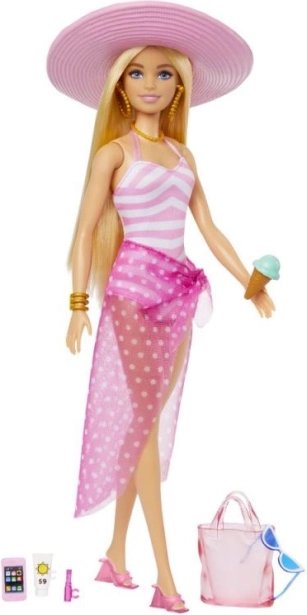 Barbie na plaži s ljetnim dodacima