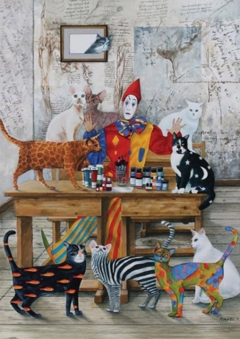 Puzzle ART PUZZLE Moj šareni svijet 1500 dijelova