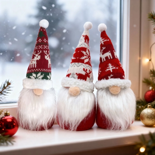 Christmas Scandinavian Gnome 28 cm - 1 piece