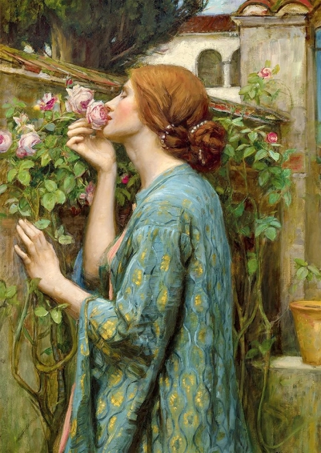 ENJOY puzzle John William Waterhouse: Duše ruže, 1000 dijelova