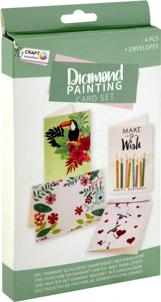 Dijamantno slikanje čestitki s kuvertama