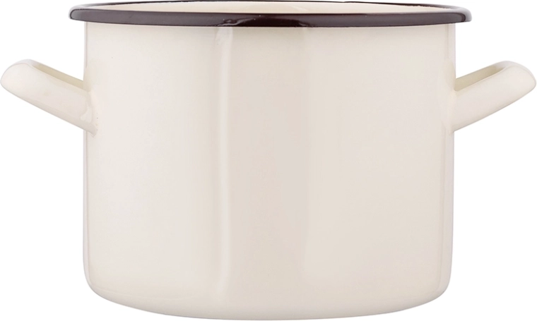 Silesia emajlirani lonac 2,2 l, 16 cm, krem
