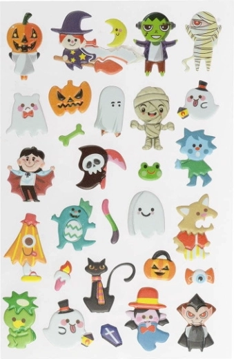 Foam Halloween Stickers