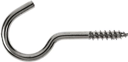 Otvorena kukica s navojem 20 × 2,3 mm, pocinčana, 200 kom