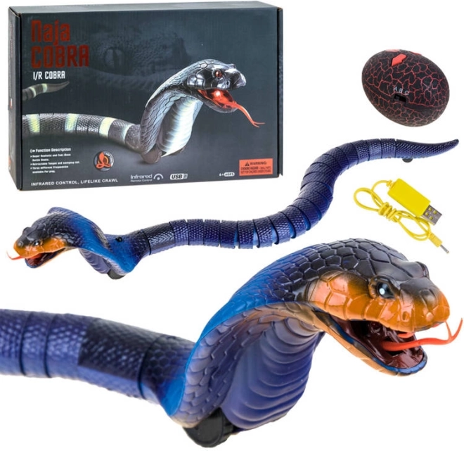 RC kobra na daljinsko upravljanje – Plava