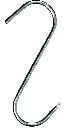Kuka za dimljenje 100 × 4,5 mm, pocinčana (10 kom)