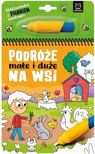 Bojanke s vodenim flomasterom na farmi