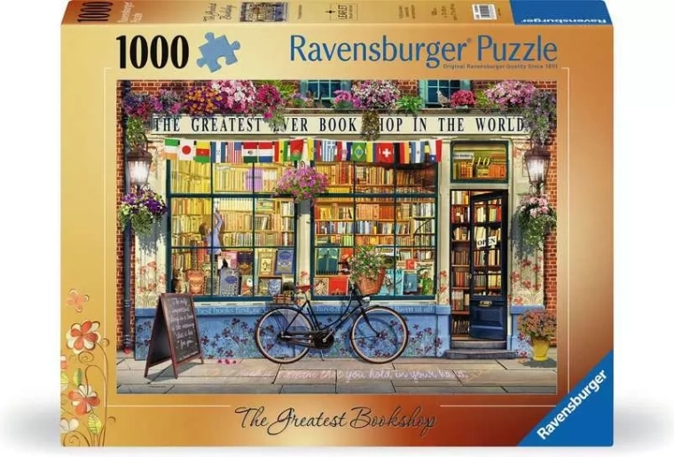 Ravensburger puzzle Amazing Bookstore 1000 pieces