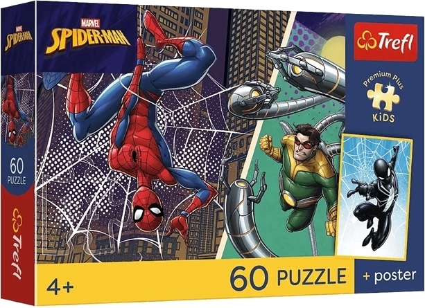 Puzzle Premium Plus Kids Marvel: Superherojski dan, 60 dijelova