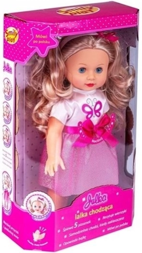 SmilyPlay interactive doll Julka, walks and talks