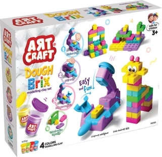 Art Craft set za modeliranje kockica 400 g