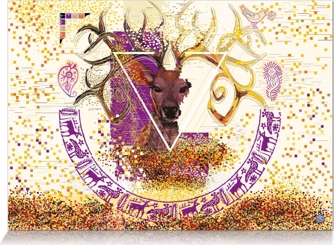 Puzzle Jelen za sreću 300 dijelova