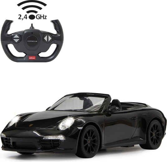 RC Car Porsche 911 Carrera S 1:12 Black