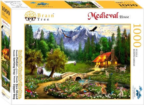 Puzzle Brain Tree - Planinska Koliba 1000 Djelova