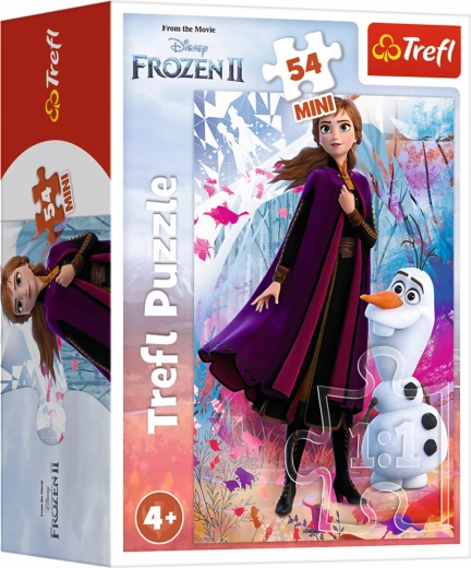 puzzle mini Frozen: Anna i Olaf 54 dijelova Trefl