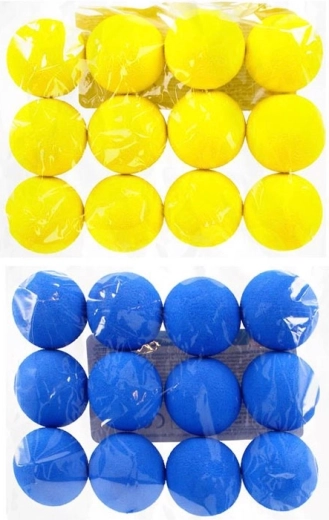 Set pjenastih loptica 12 kom
