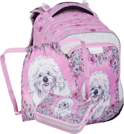 Bagmaster Lumi small school set for first graders – puppy