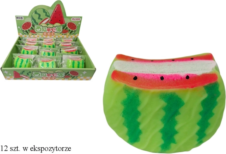 Antistresna stiskalica u obliku lubenice