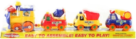 Vlak na baterije s magnetskim vagonima, 32 cm