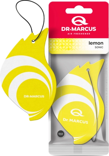 Dr. Marcus Sonic hanging car air freshener Lemon