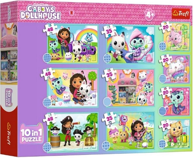 Puzzle 10 u 1 Gabby i njezin svijet