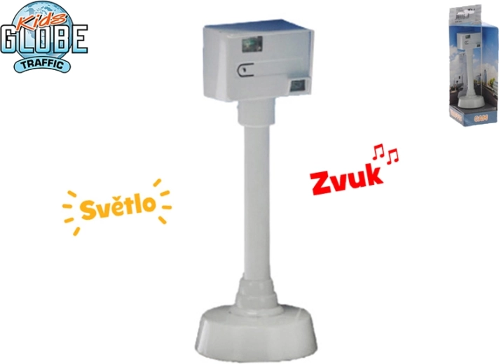 Kids Globe Traffic dječji brzinomjer 12 cm sa svjetlom i zvukom