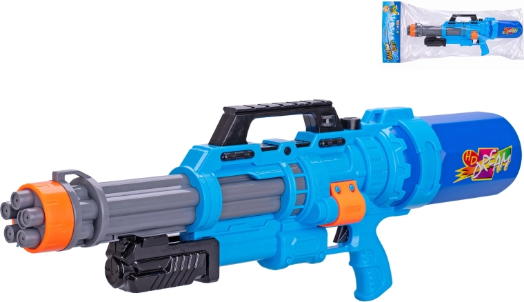 Plavi vodeni pištolj s pumpom 68 cm