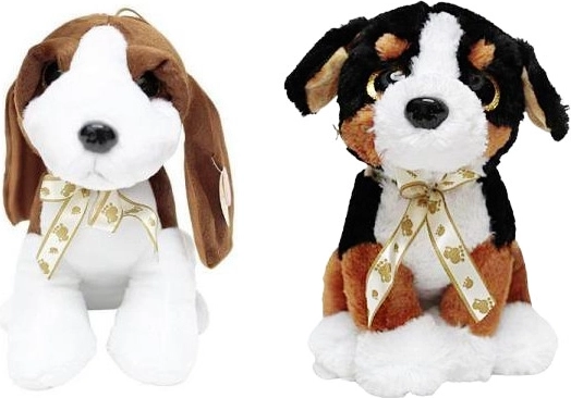 Plišani psić s mašnom – veliki