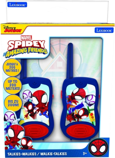 Dječije walkie-talkie LEXIBOOK Spidey s dometom 200 m
