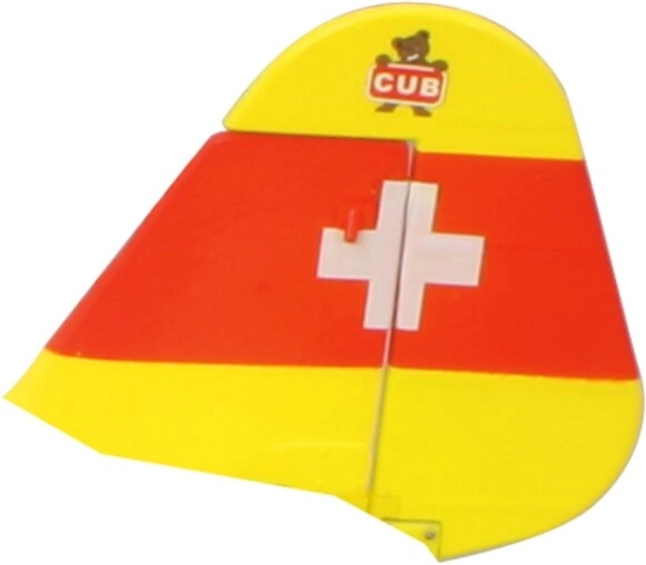 Jamara rudder for Piper J-3 EP-Por - 1 piece