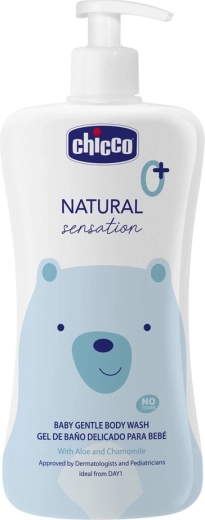 Chicco gel za tuširanje s aloe verom i kamilicom Natural Sensation 500 ml (od rođenja)