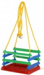 Plastična ljuljačka s sigurnosnim prečkama