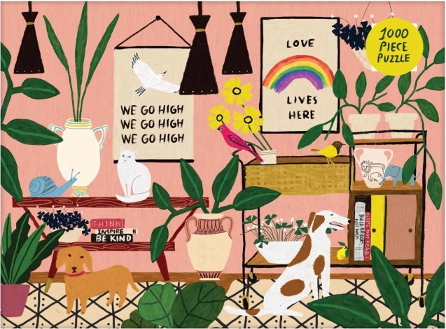 GALISON Slagalica Ovdje živi ljubav 1000 dijelova