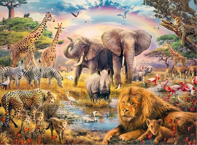 Ravensburger puzzle African Safari 100 dijelova