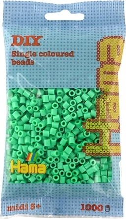 Hama midi perlice za peglanje, mint 1000 kom