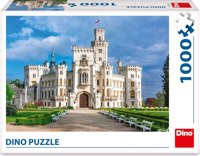 Dino puzzle Hluboká Castle – 1000 pieces